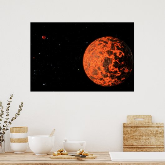Exoplaneet UCF-1.01 draait om een ster genaamd GJ Poster (Keuken)