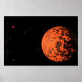 Exoplaneet UCF-1.01 draait om een ster genaamd GJ Poster (Voorkant)