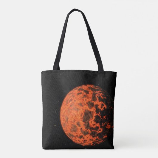 Exoplaneet UCF-1.01 draait om een ster genaamd GJ  Tote Bag (Achterkant)