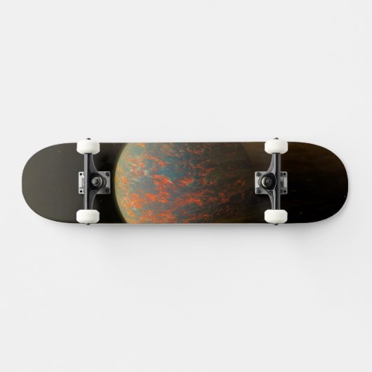 Exoplanet 55 Cancri E en het gesmolten oppervlak Persoonlijk Skateboard (Horizontaal)