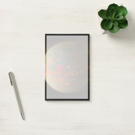 Exoplanet 55 Cancri E en het gesmolten oppervlak Post-it® Notes (Kantoor)