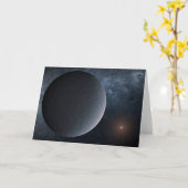 Exoplanet OGLE-2016-BLG-1195lb draait om een klein Kaart (Gele Bloem)