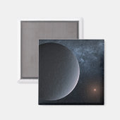 Exoplanet OGLE-2016-BLG-1195lb draait om een klein Magneet (Voorkant / Achterkant)