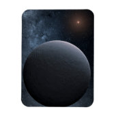 Exoplanet OGLE-2016-BLG-1195lb draait om een klein Magneet (Verticaal)