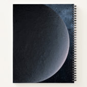 Exoplanet OGLE-2016-BLG-1195lb draait om een klein Notitieboek (Achterkant)