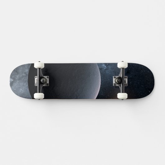 Exoplanet OGLE-2016-BLG-1195lb draait om een klein Persoonlijk Skateboard (Horizontaal)