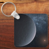 Exoplanet OGLE-2016-BLG-1195lb draait om een klein Sleutelhanger (Voorkant)