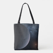 Exoplanet OGLE-2016-BLG-1195lb draait om een klein Tote Bag (Achterkant)