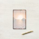 Exoplanet Trappist-1f vanaf zijn ijzige nachtzijde Post-it® Notes (Op bureau)