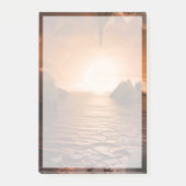Exoplanet Trappist-1f vanaf zijn ijzige nachtzijde Post-it® Notes (Voorkant)