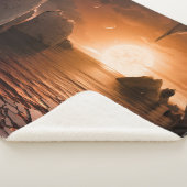 Exoplanet Trappist-1f vanaf zijn ijzige nachtzijde Sherpa Deken (3/4)