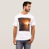 Exoplanet Trappist-1f vanaf zijn ijzige nachtzijde T-shirt (Voorkant volledig)