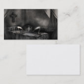 Exorcistische  Halloween Visitekaartjes (Voorkant / Achterkant)