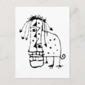 Exotic Animal Monster Briefkaart (Voorkant)