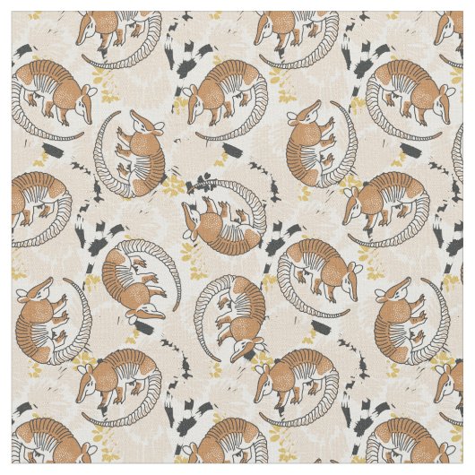 Exotic animals neutral tone stof (Close Up)