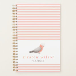 Exotic Australian Galah Bird - Gepersonaliseerd Planner