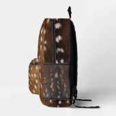 Exotic Axis Deer Hide Print Bedrukte Rugzak (Rechts)