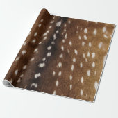  Exotic Axis Deer Hide Print Cadeaupapier (Uitgerold)