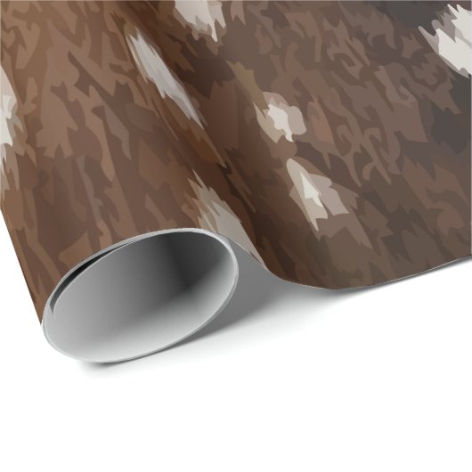  Exotic Axis Deer Hide Print Cadeaupapier (Rol Hoek)