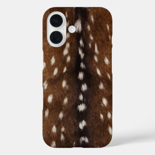 Exotic Axis Deer Hide Print iPhone 16 Hoesje