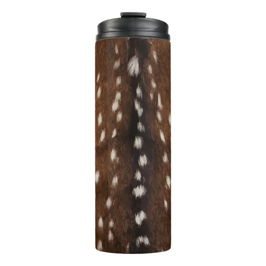  Exotic Axis Deer Hide Print Thermosbeker (Voorkant)