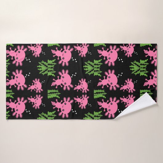 Exotic Axototl Salamander Badhanddoek (Badhanddoek)