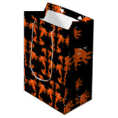 Exotic Axototl Salamander Medium Cadeauzakje (Voorkant Gekanteld)