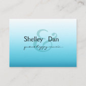 Exotic Beach Tropical Palm Trees placecard Plaatskaartje (Achterkant)