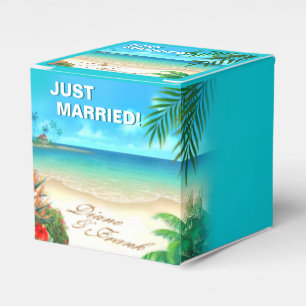 EXOtic Beach VRAAG ME UW NAMEN IN ZAND TE TEKENEN Bedankdoosjes