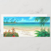 EXOtic Beach VRAAGT ME UW NAMEN IN ZAND TE TEKENEN Kaart (Voorkant / Achterkant)