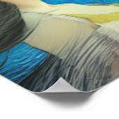 Exotic Beauty Portret Art - Anime Digital Art Poster (Hoek)