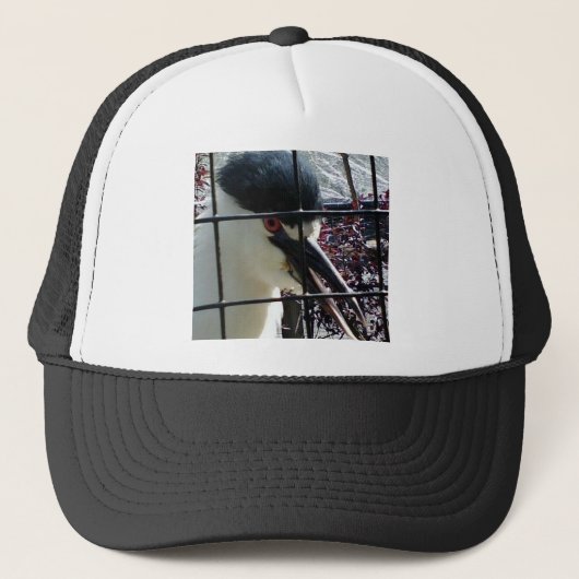 Exotic Bird in het Zoo afbeelding Trucker Pet (Voorkant)