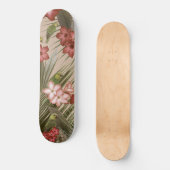 Exotic Bird Paradise 4 #art #tropisch Persoonlijk Skateboard (Voorkant)