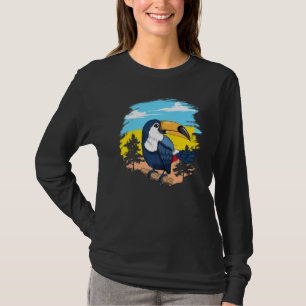 Exotic Bird Toucan Tropica Oerwoud Animal Wilderne T-shirt