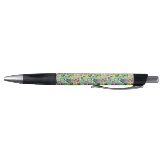 Exotic Blooming Waterverf Cacti Pattern Pen (Bodem)