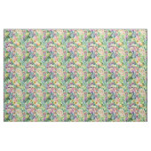 Exotic Blooming Waterverf Cacti Pattern Stof (Fat Quarter)