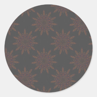 Exotic Blooms Envelope Seal Sticker