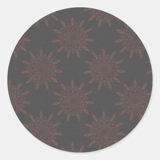 Exotic Blooms Envelope Seal Sticker (Voorkant)