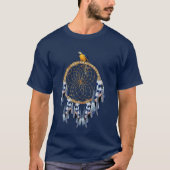 Exotic Blue Dream Catcher Best man gift T-shirt (Voorkant)