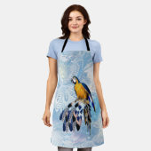 Exotic Blue Dream Catcher bridesmaid gift All-over Schort (Gedragen)