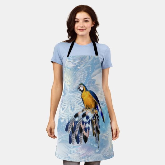 Exotic Blue Dream Catcher bridesmaid gift All-over Schort (Gedragen)