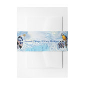 Exotic Blue Dream Catcher briefpapier Uitnodigingen Wikkel (Voorkant Voorbeeld)