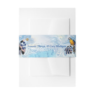 Exotic Blue Dream Catcher briefpapier Uitnodigingen Wikkel