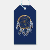 Exotic Blue Dream Catcher Cadeaulabel (Achterkant)