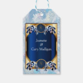 Exotic Blue Dream Catcher Gift Label Cadeaulabel (Voorkant)