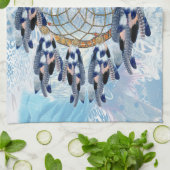 Exotic Blue Dream Catcher Home Decor Theedoek (Gevouwen)