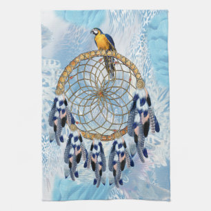 Exotic Blue Dream Catcher Home Decor Theedoek