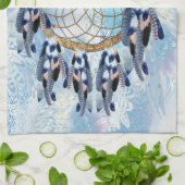 Exotic Blue Dream Catcher Home Decor Theedoek (Gevouwen)