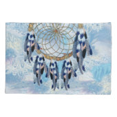 Exotic Blue Dream Catcher Kussensloop (Achterkant-Links)