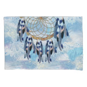 Exotic Blue Dream Catcher Kussensloop (Voorkant-Links)